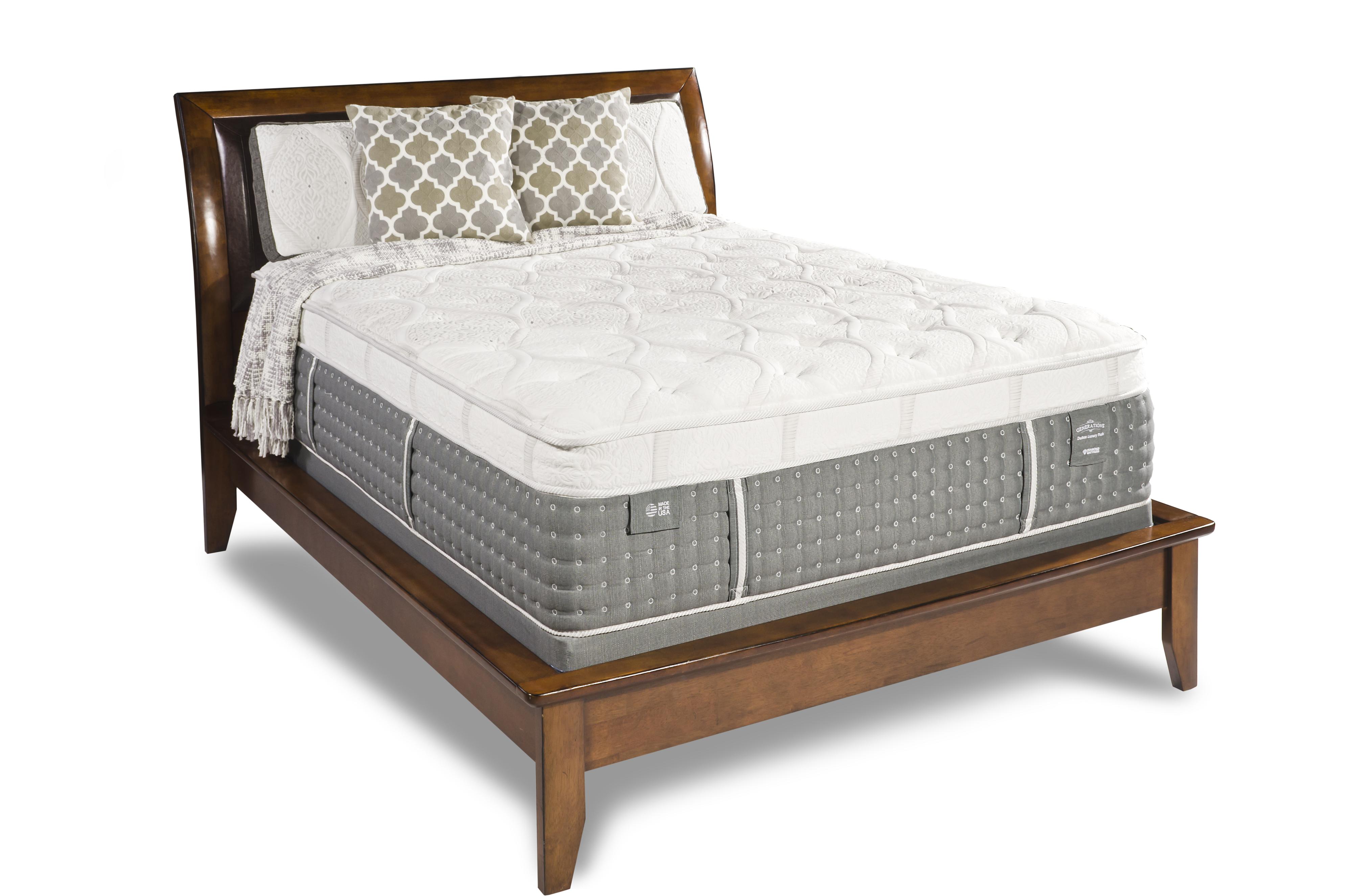 Queen size bed frame mattress shop firm